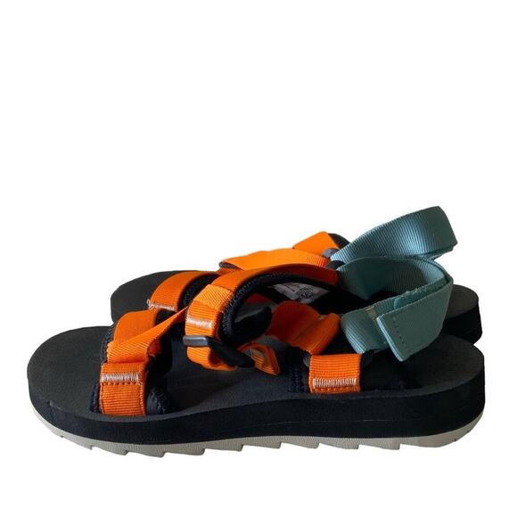 Merrell Alpine Strap Sport Hiking Sandals Exuberance Orange Multicolor Men Sz 8 - Picture 5 of 12